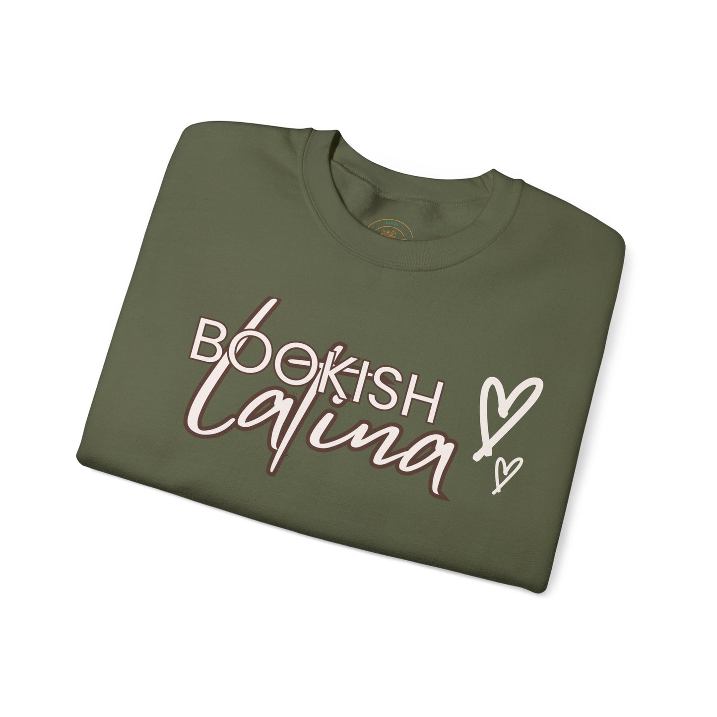 Bookish Latina Love Unisex Heavy Blend™ Crewneck Sweatshirt
