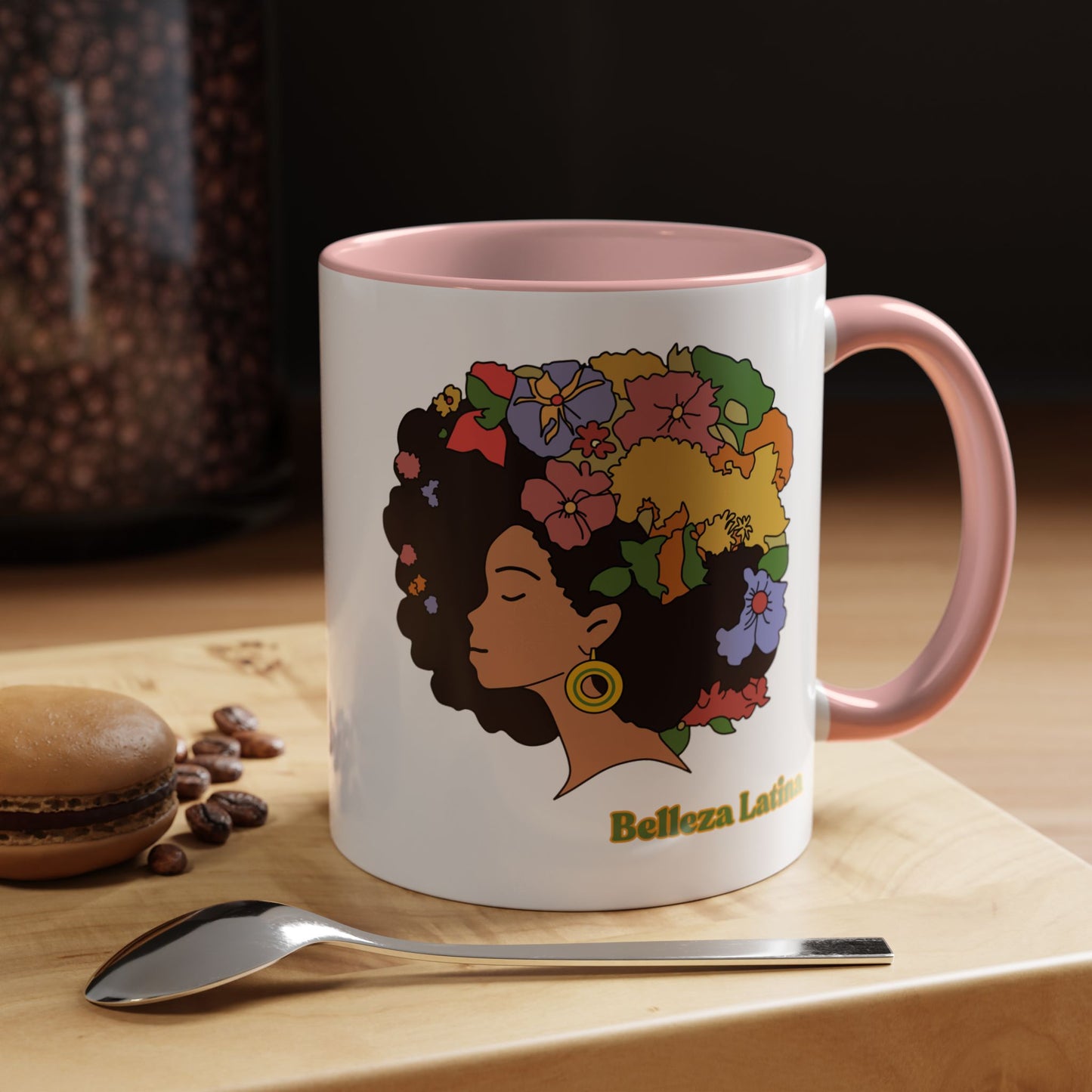 Coffee Mug - Afro Latina Belleza Latina Design