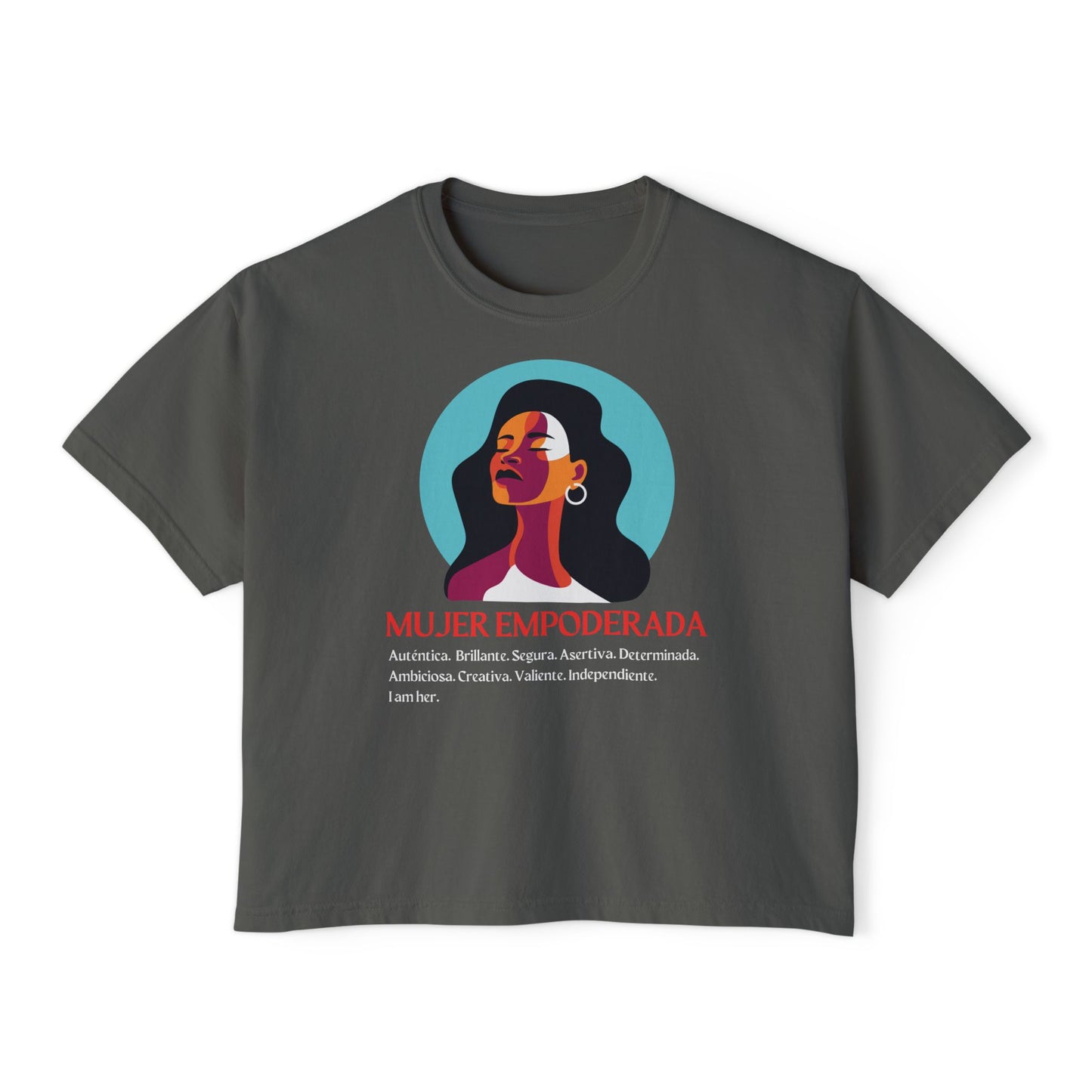 Mujer Empoderada Boxy Tee