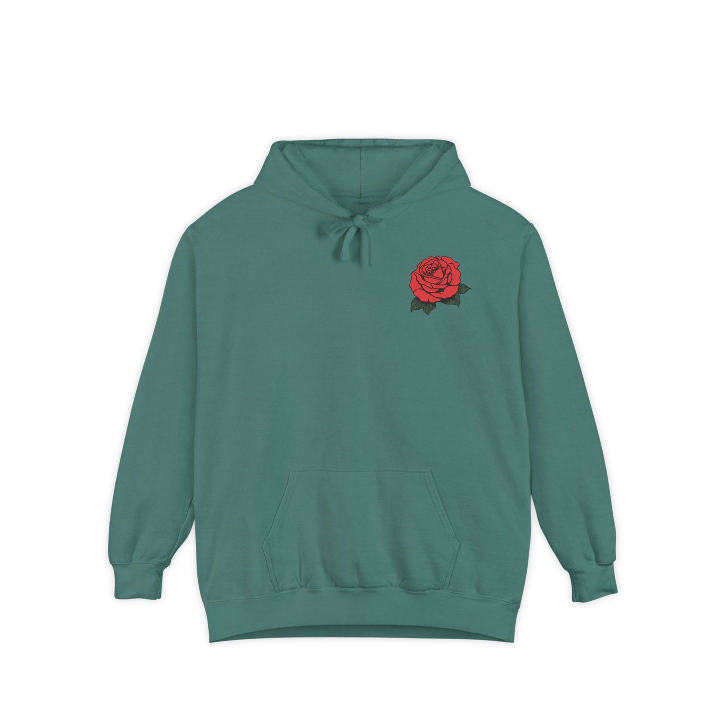 Hoodie - Amor Eterno with Skulls and Roses Design
