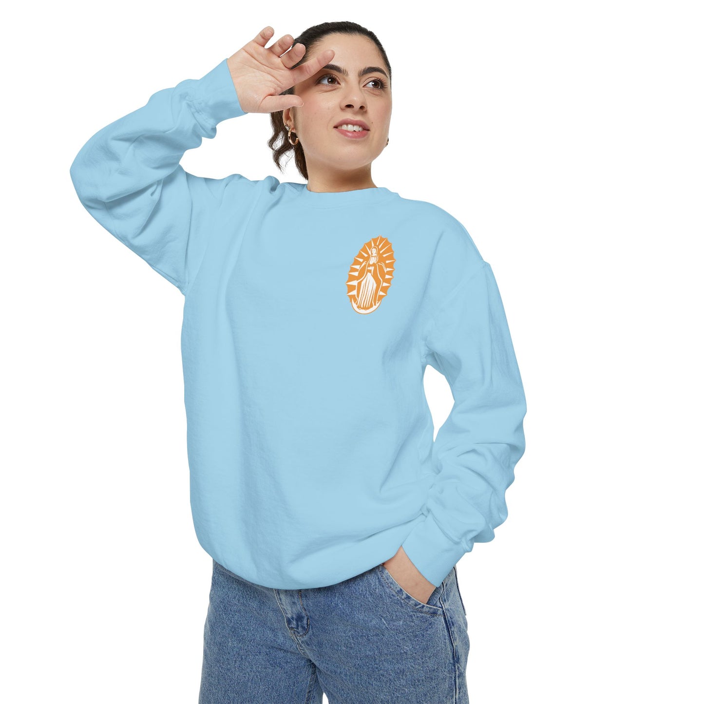 Virgencita Prayer Unisex Sweatshirt