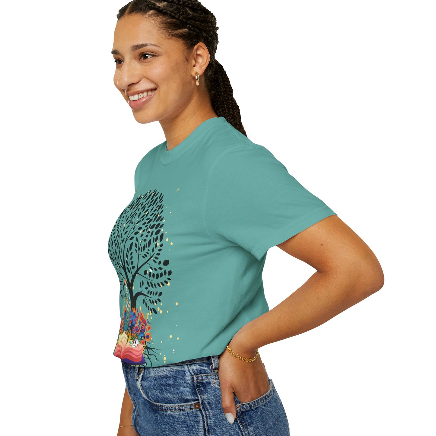 Tree of Life Unisex T-shirt with Calavera Design