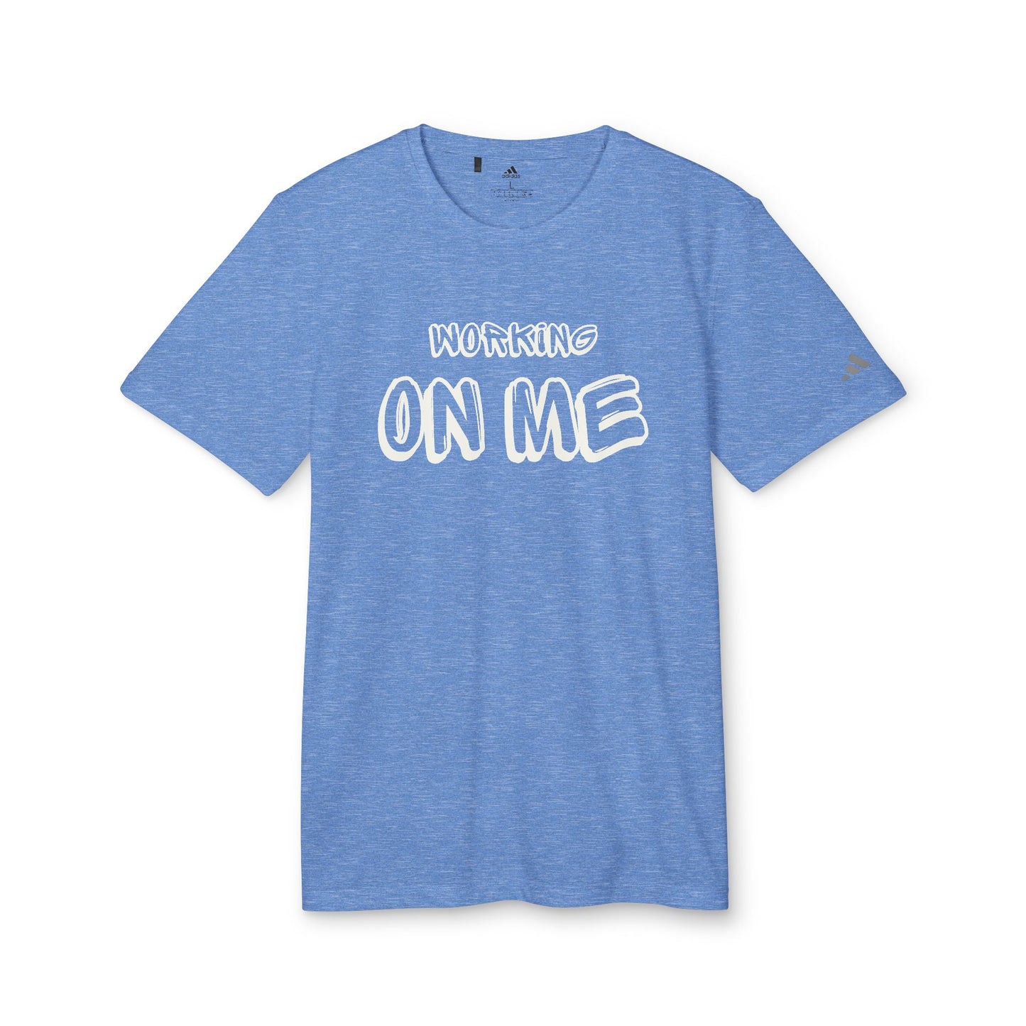 Working on Me adidas® Unisex Sport T-shirt