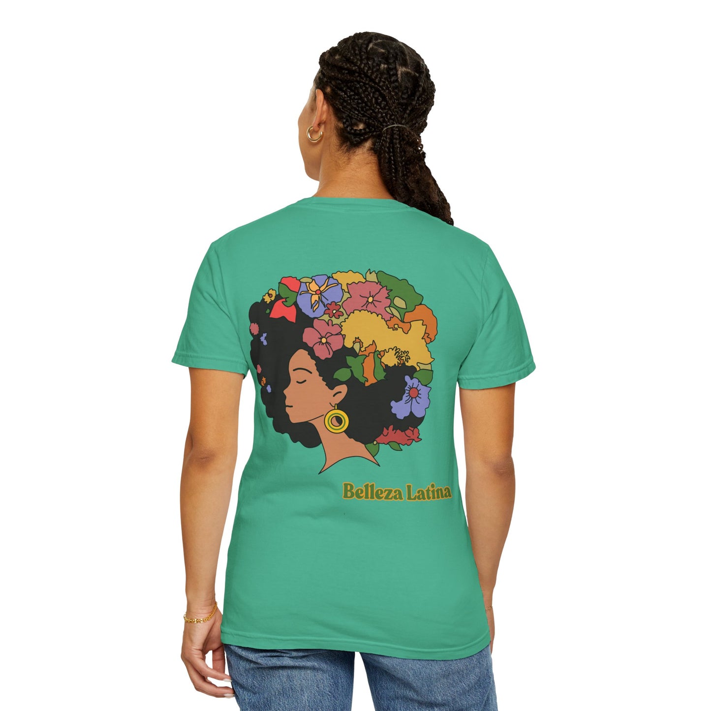 Graphic Tee - Afro Latina Belleza Latina Design