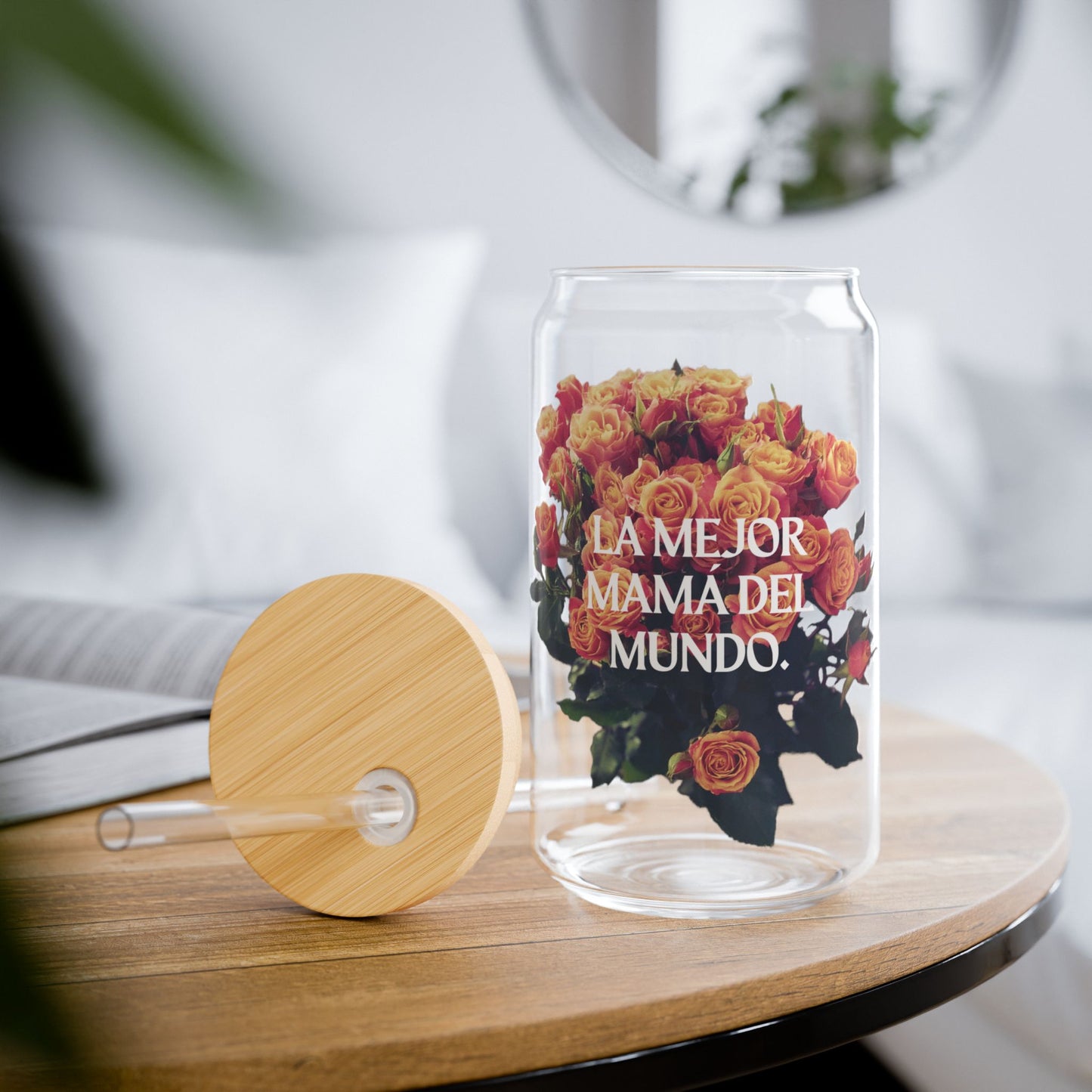 Mama Rose Sipper Glass, 16oz