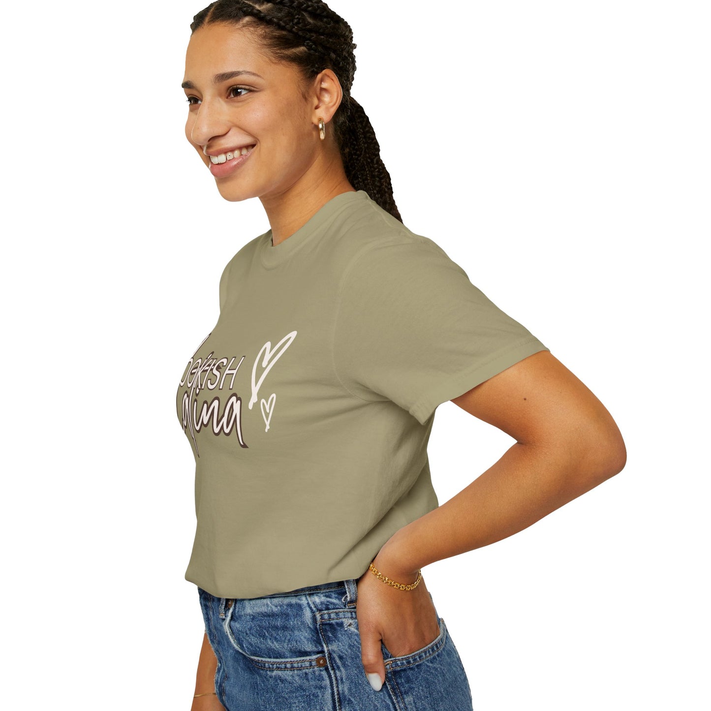 Bookish Latina Unisex T-Shirt- with hearts design