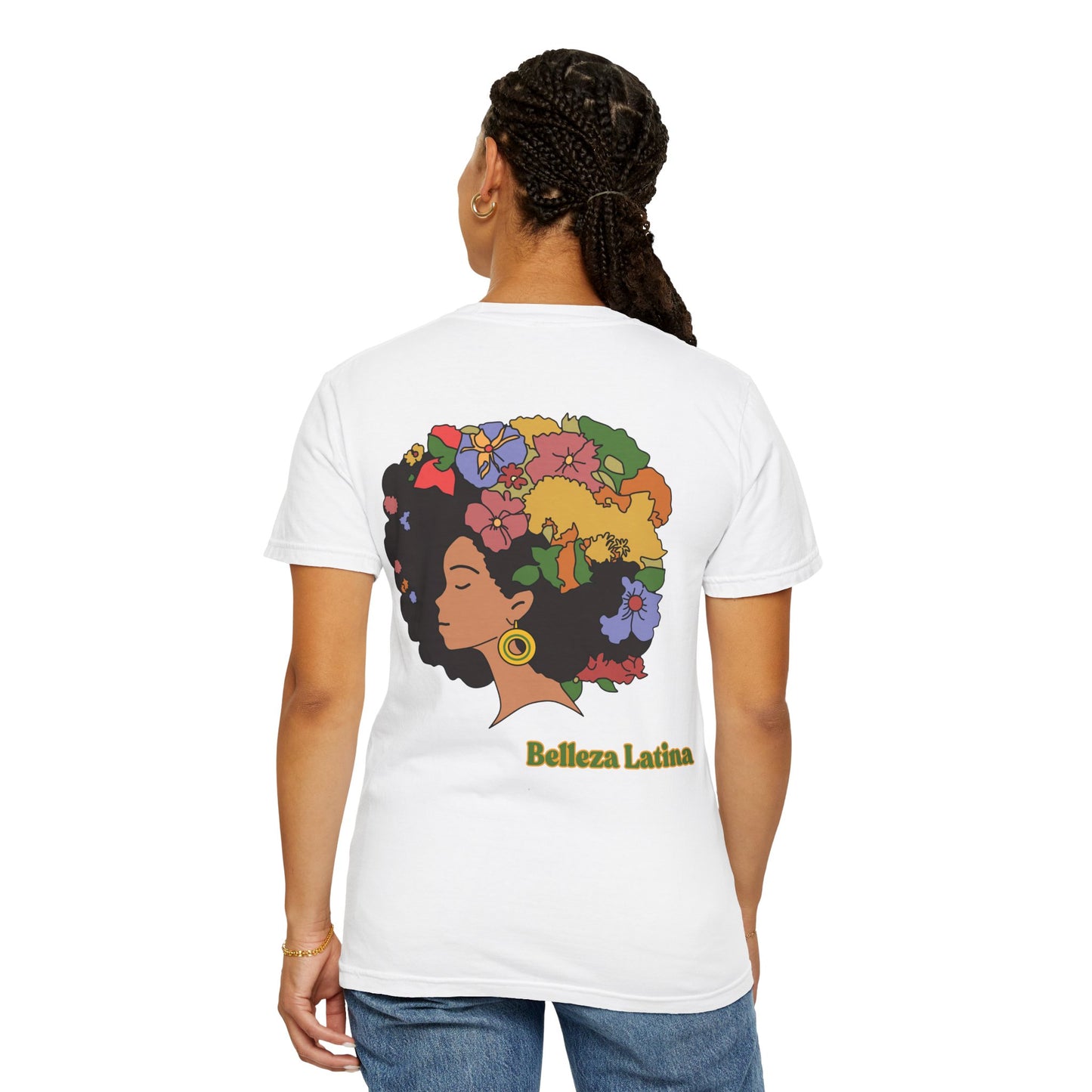Graphic Tee - Afro Latina Belleza Latina Design