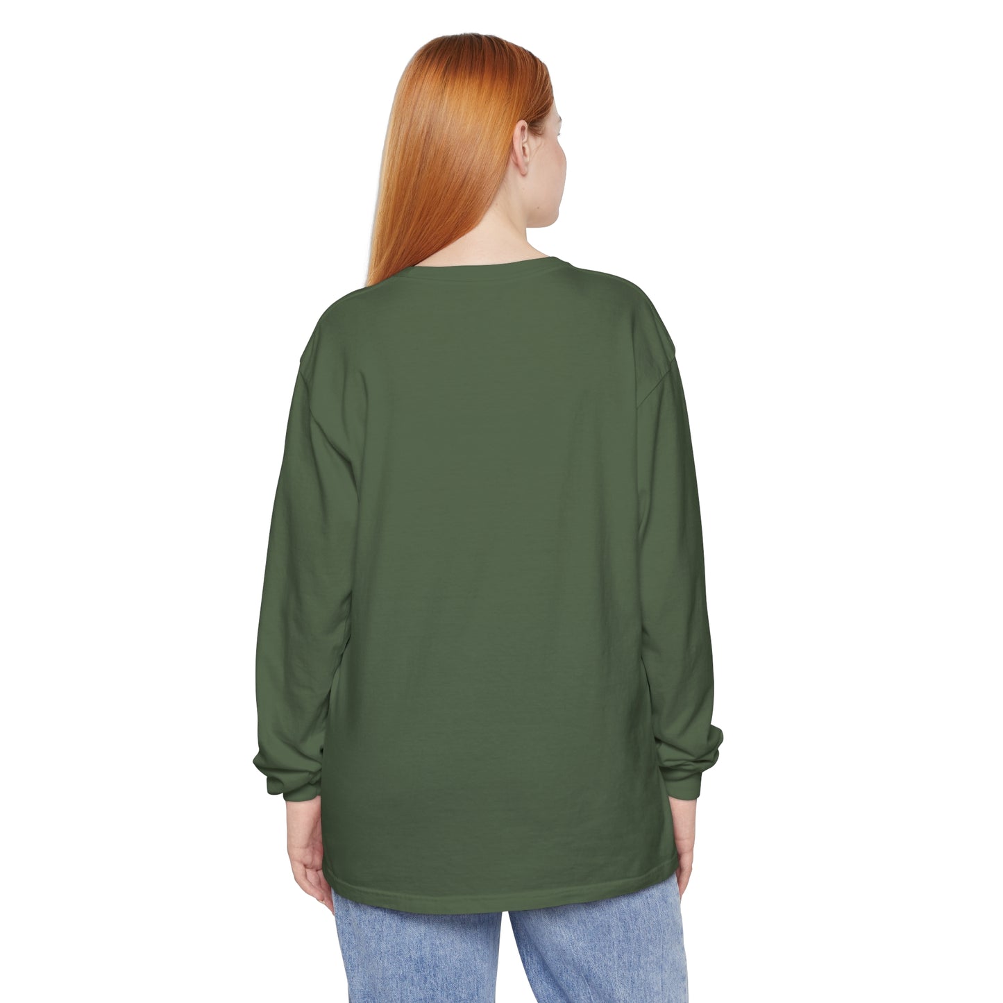 Bookish Latina Unisex Long Sleeve T-Shirt with Two Hearts Design