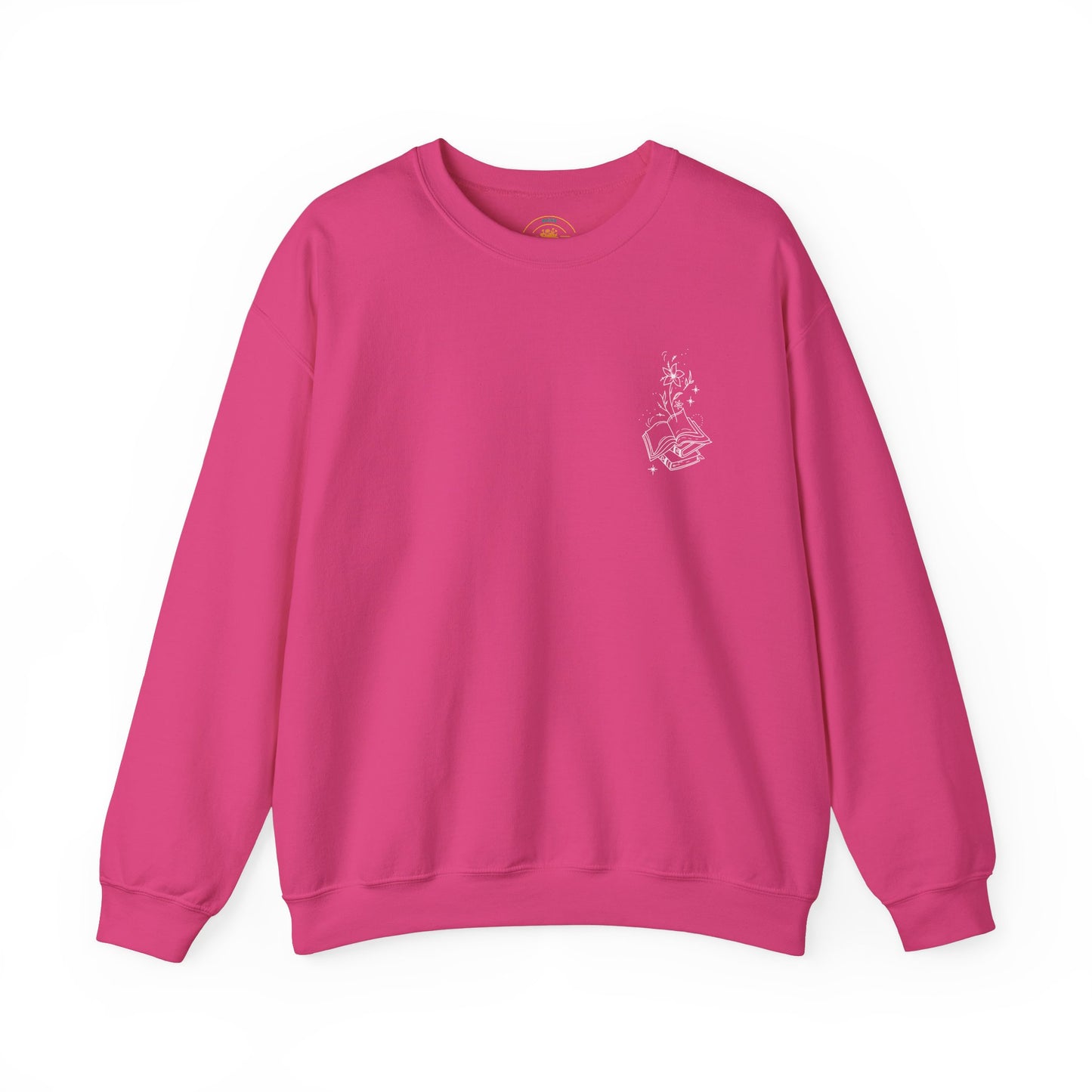 Book Lover Crewneck Sweatshirt - A book a day keeps the chisme away