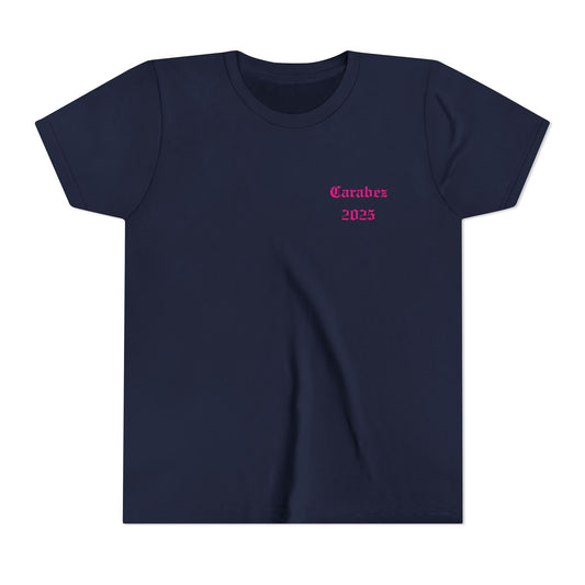 Carabez 2025 Youth Tee (white crest)