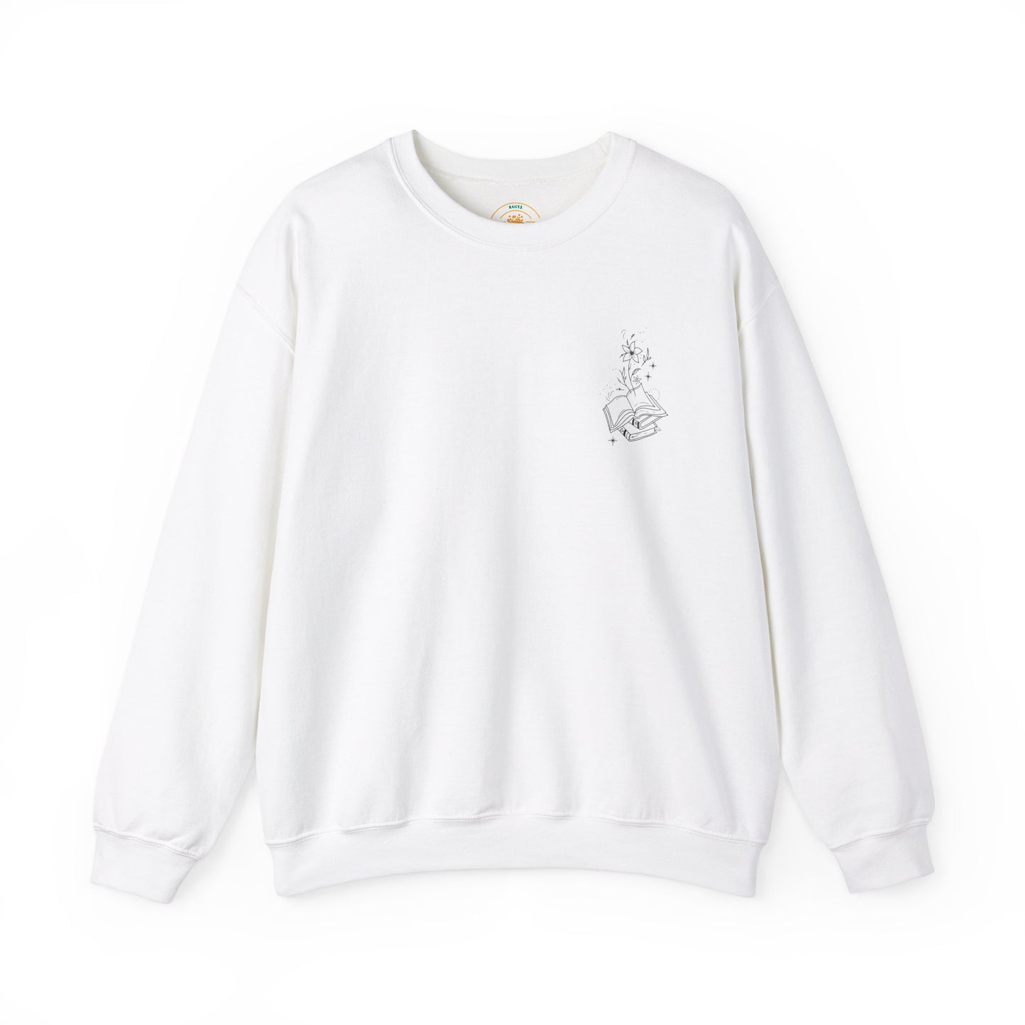 Book Lover Crewneck Sweatshirt - A book a day keeps the chisme away