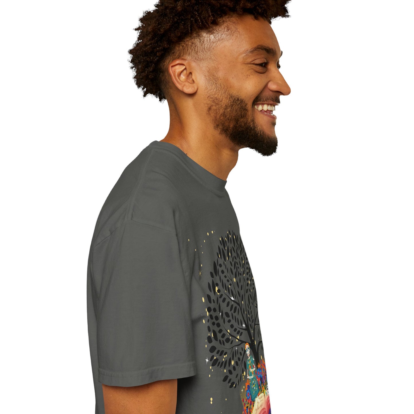 Tree of Life Unisex T-shirt with Calavera Design