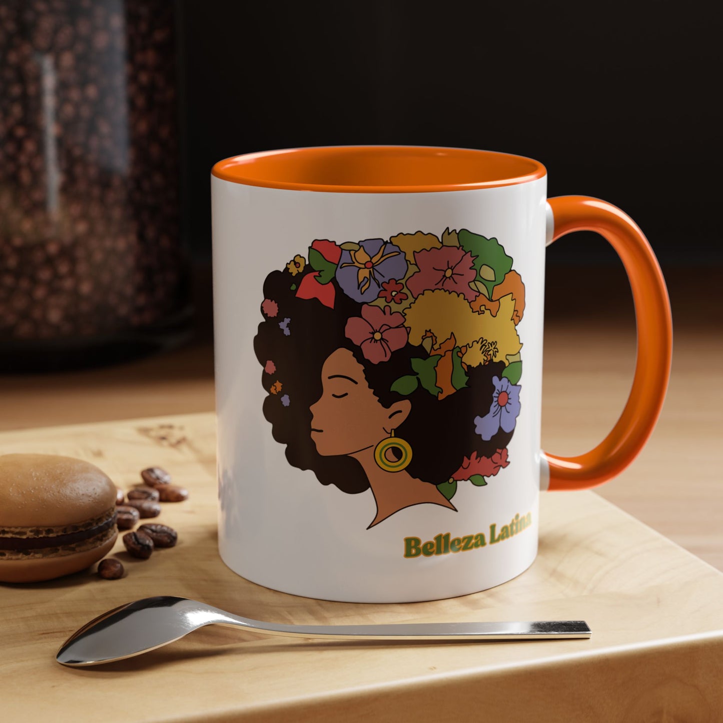 Coffee Mug - Afro Latina Belleza Latina Design