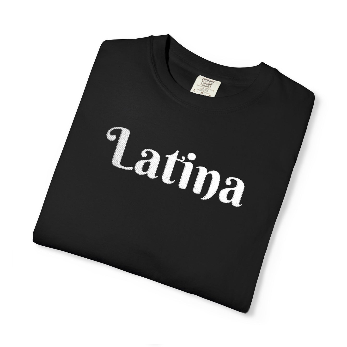 Embroidered Latina T-shirt