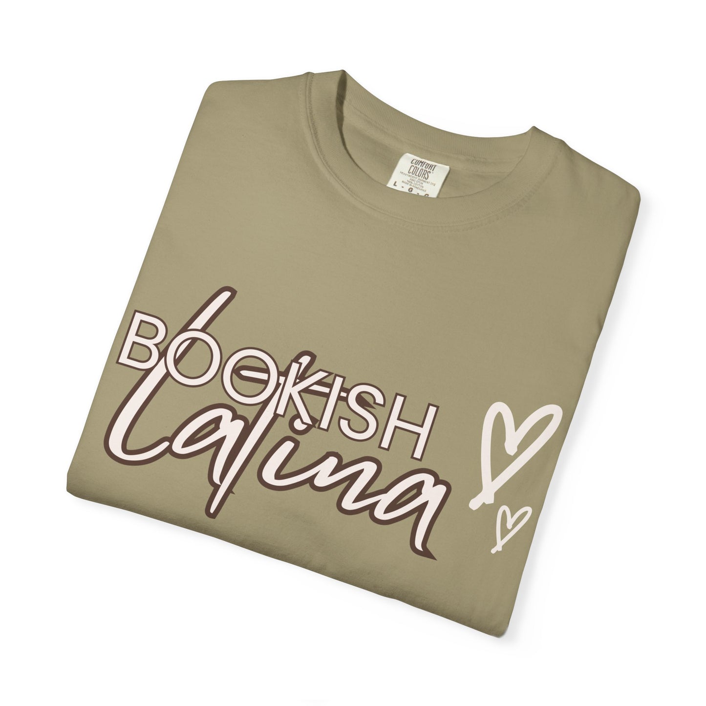 Bookish Latina Unisex T-Shirt- with hearts design