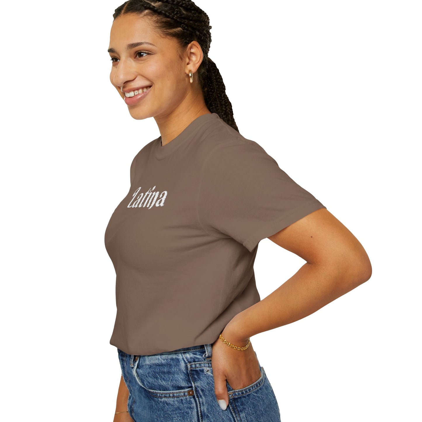 Embroidered Latina T-shirt