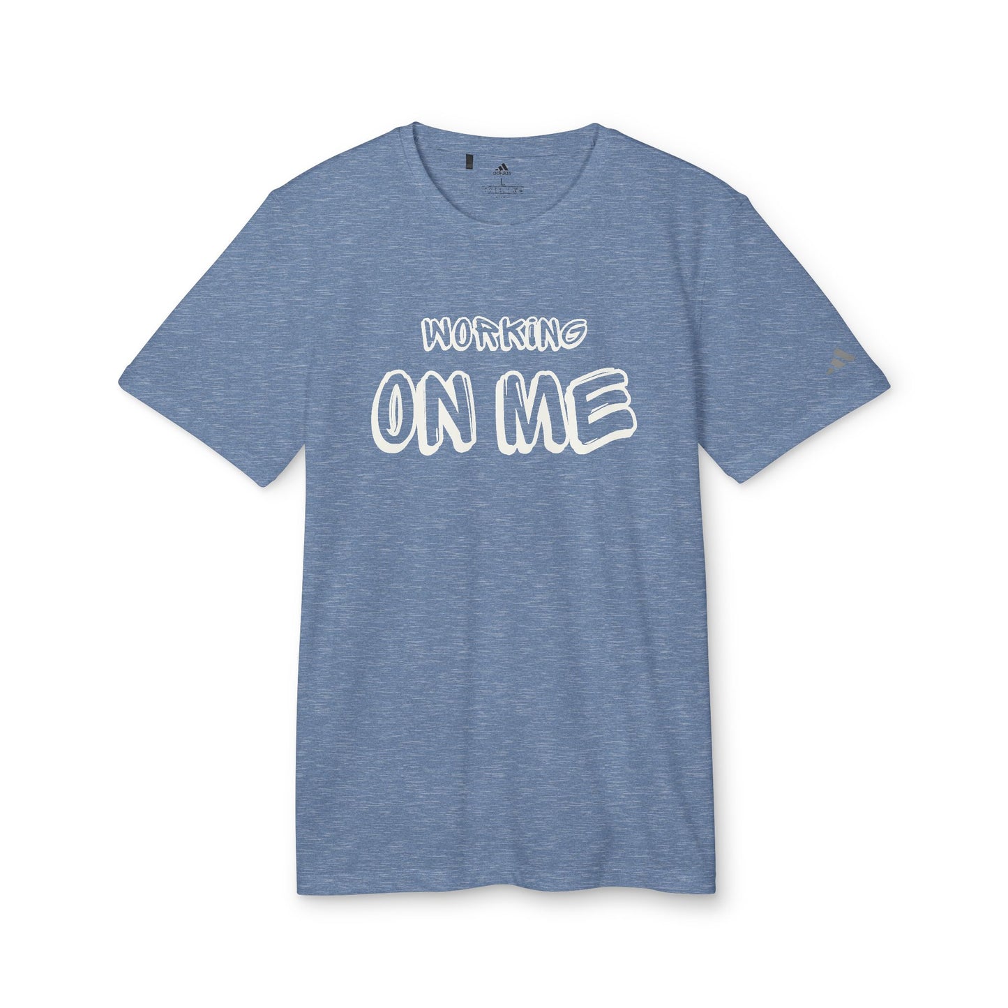Working on Me adidas® Unisex Sport T-shirt
