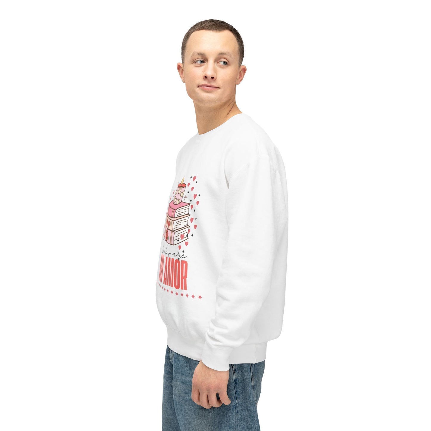Books Are Mi Amor Crewneck Sweatshirt