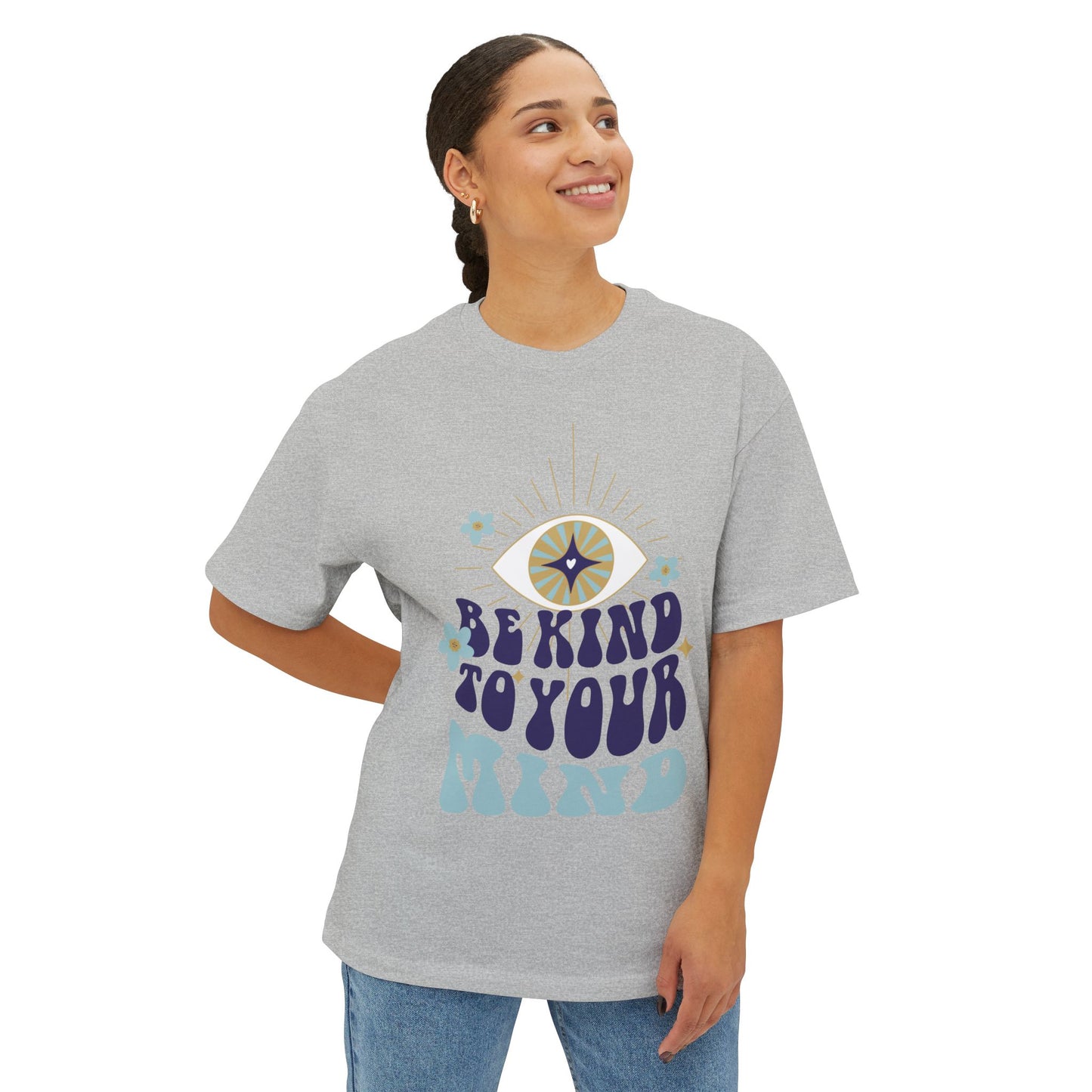 Kind Mind Unisex Oversized Boxy TShirt