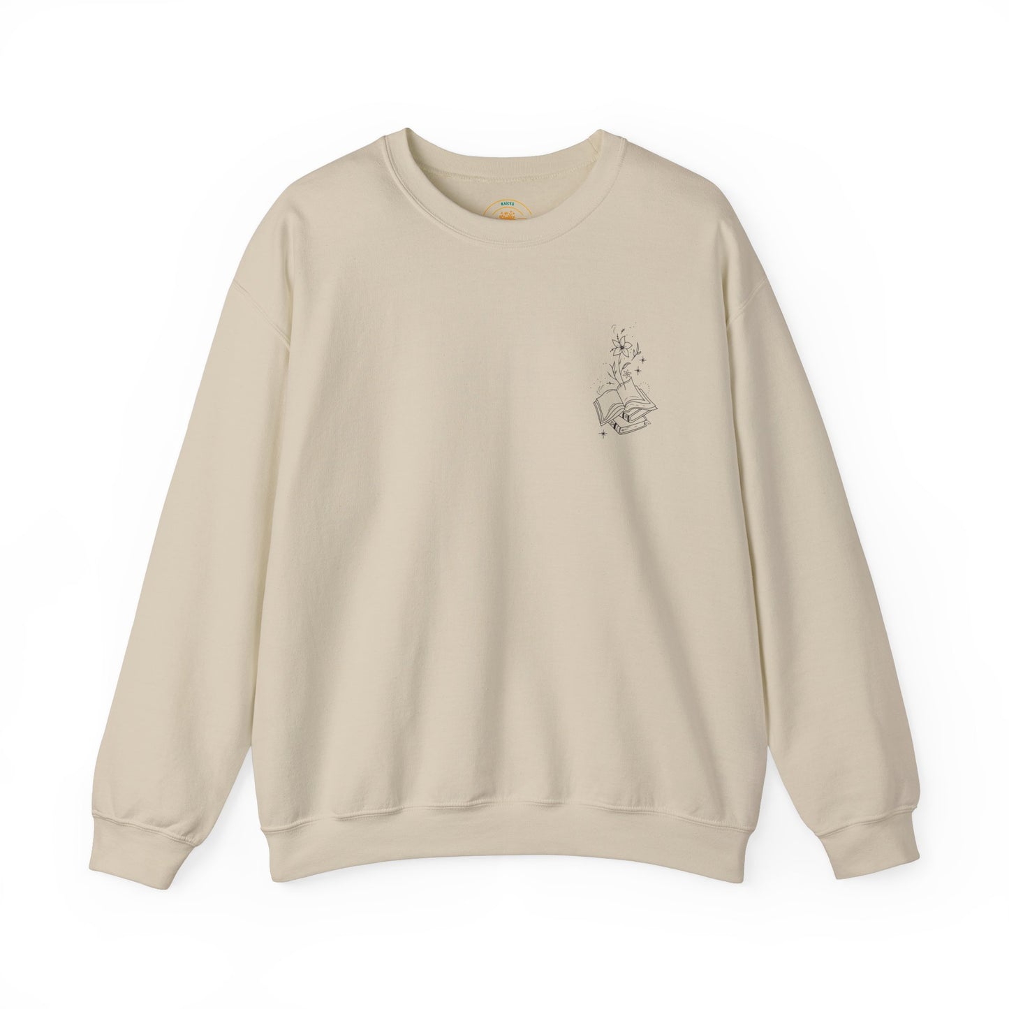 Book Lover Crewneck Sweatshirt - A book a day keeps the chisme away