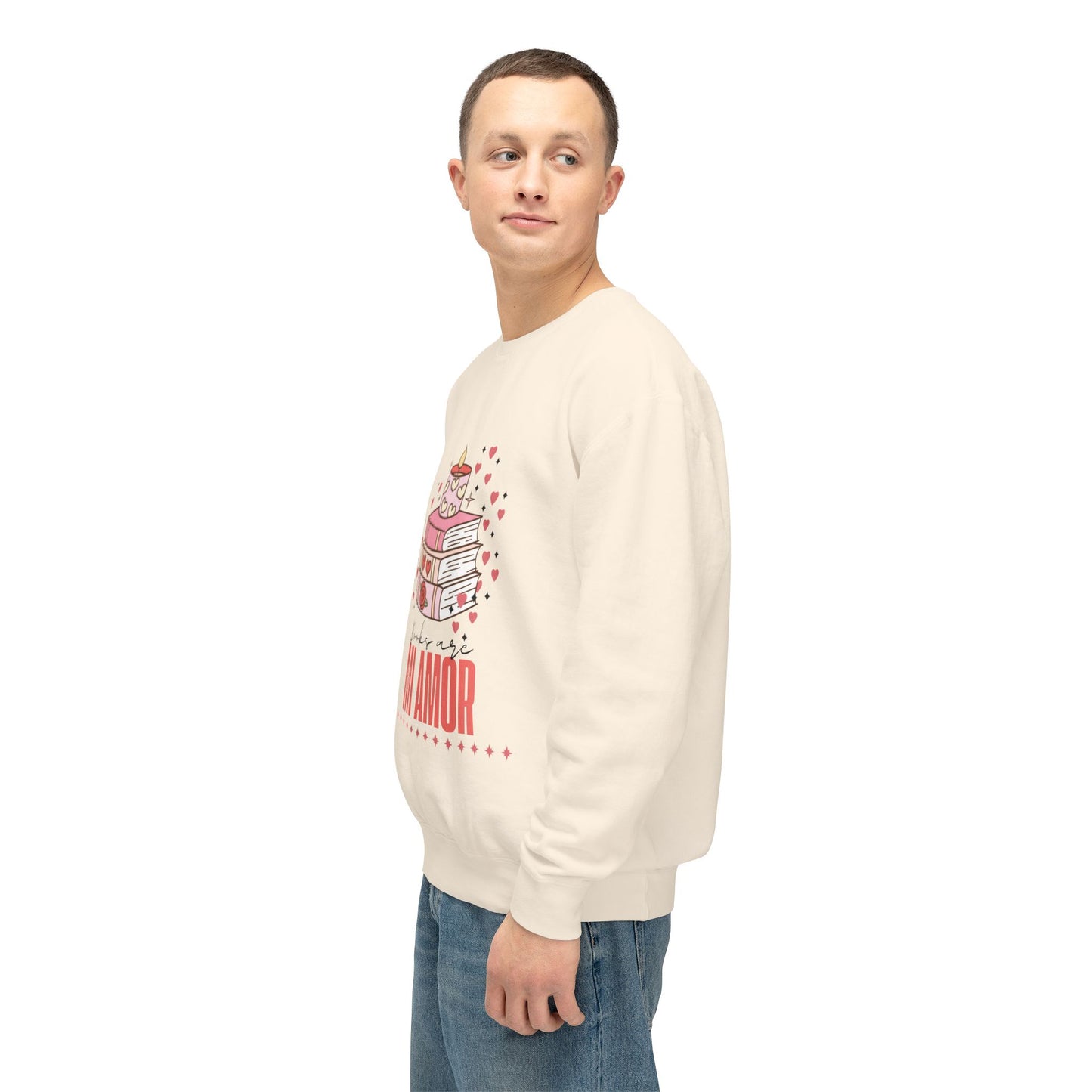 Books Are Mi Amor Crewneck Sweatshirt