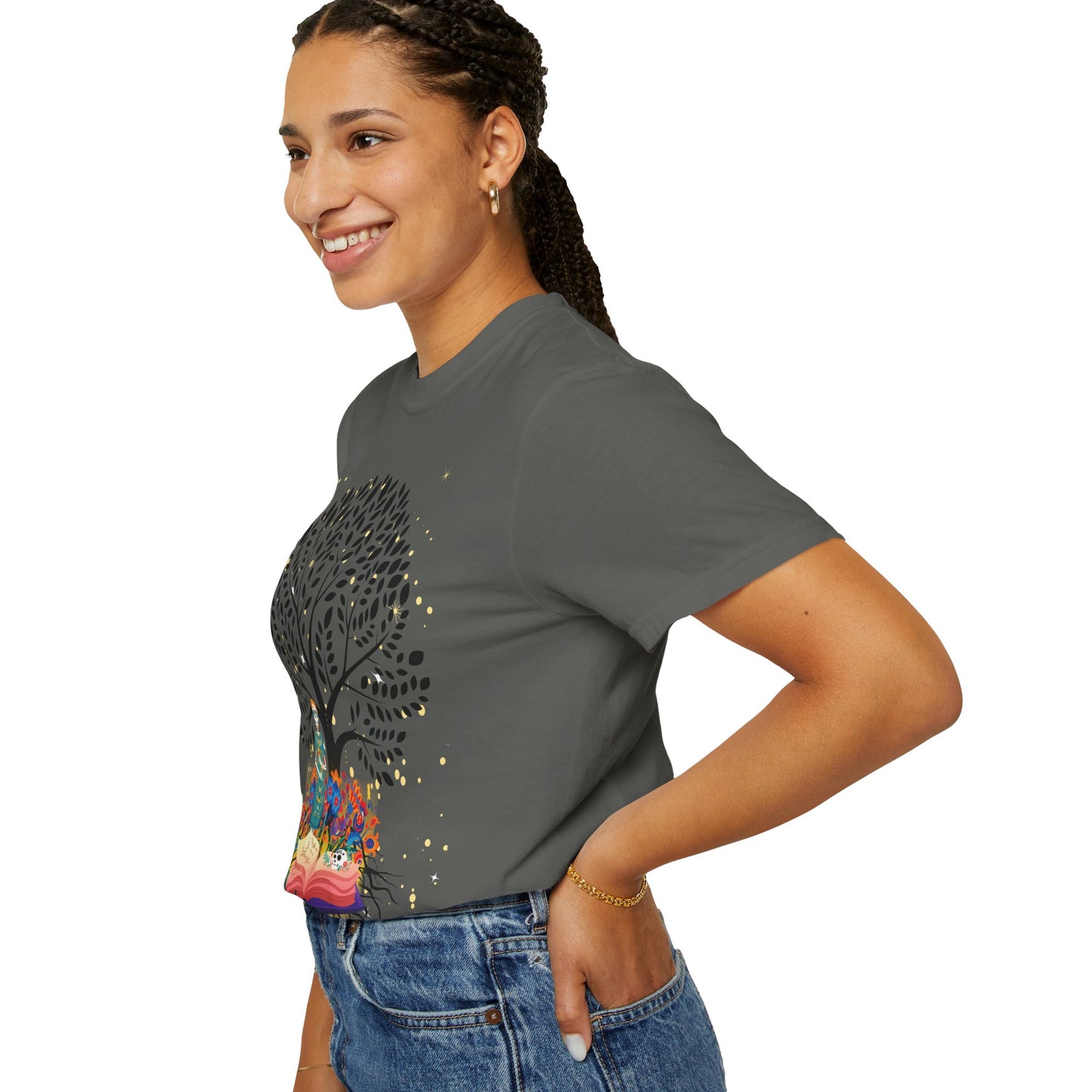 Tree of Life Unisex T-shirt with Calavera Design