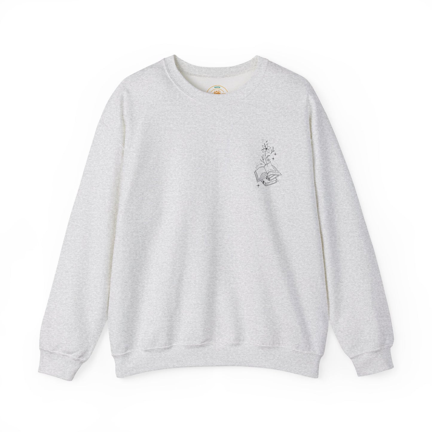 Book Lover Crewneck Sweatshirt - A book a day keeps the chisme away