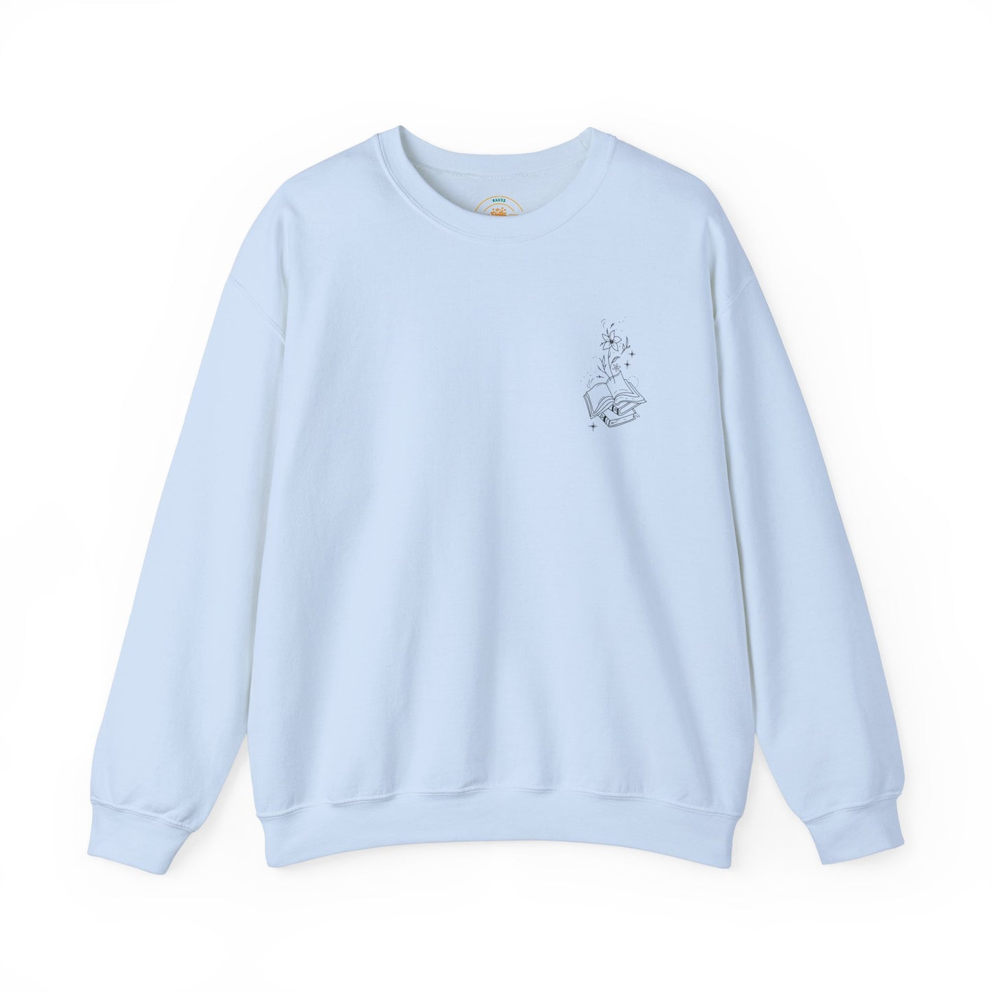Book Lover Crewneck Sweatshirt - A book a day keeps the chisme away