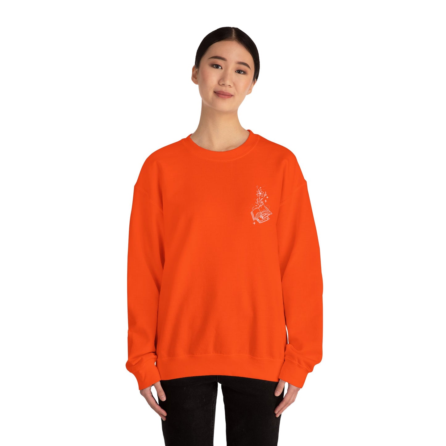 Book Lover Crewneck Sweatshirt - A book a day keeps the chisme away