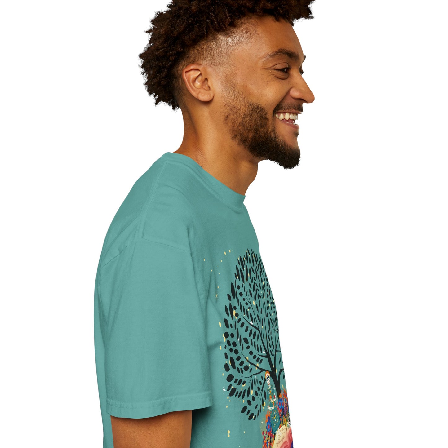 Tree of Life Unisex T-shirt with Calavera Design