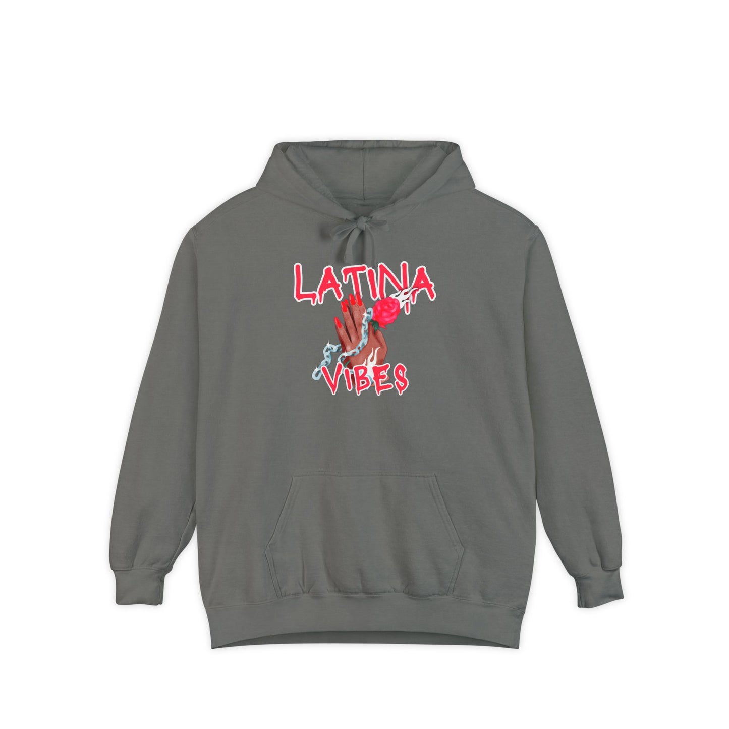 Garment-Dyed Hoodie - Latina Vibes