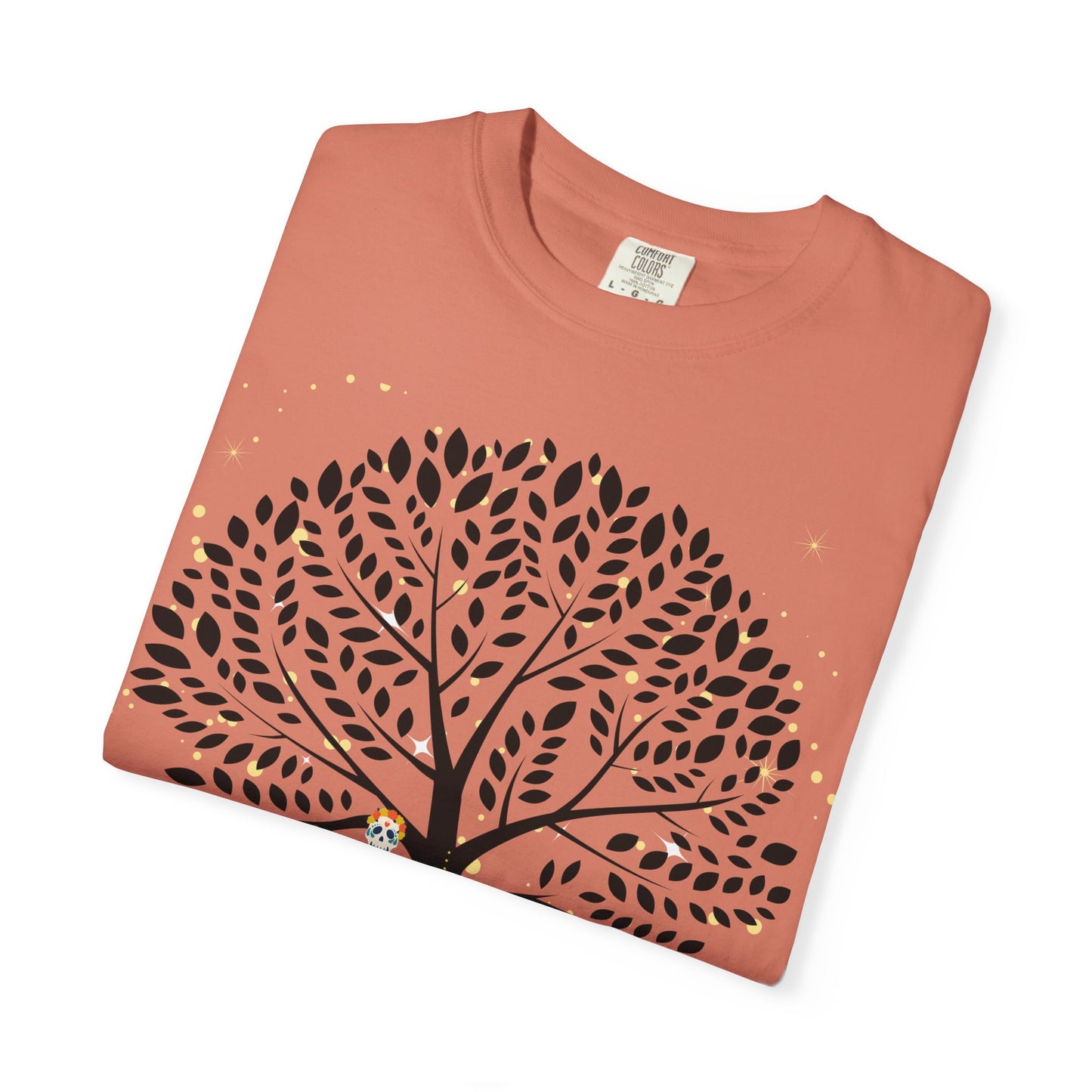 Tree of Life Unisex T-shirt with Calavera Design