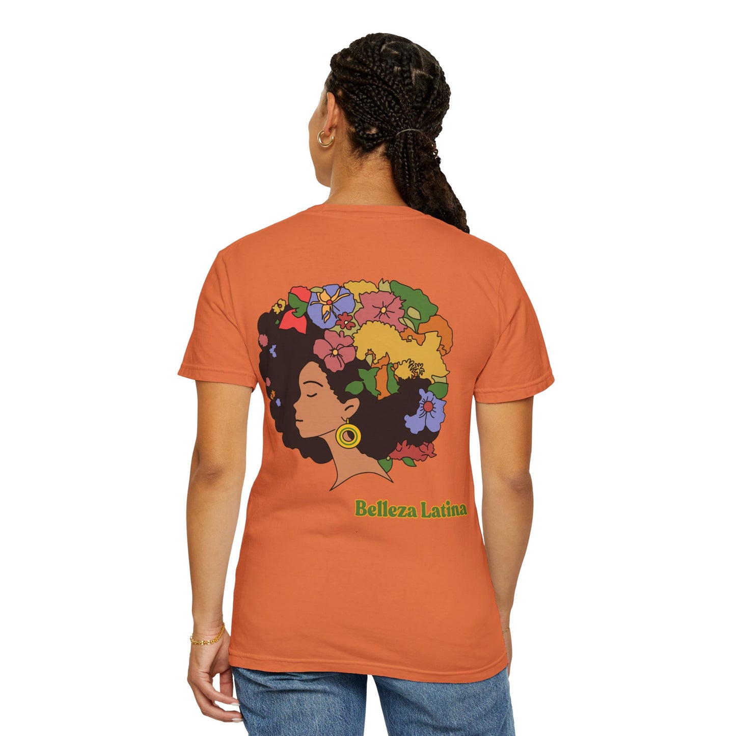 Graphic Tee - Afro Latina Belleza Latina Design