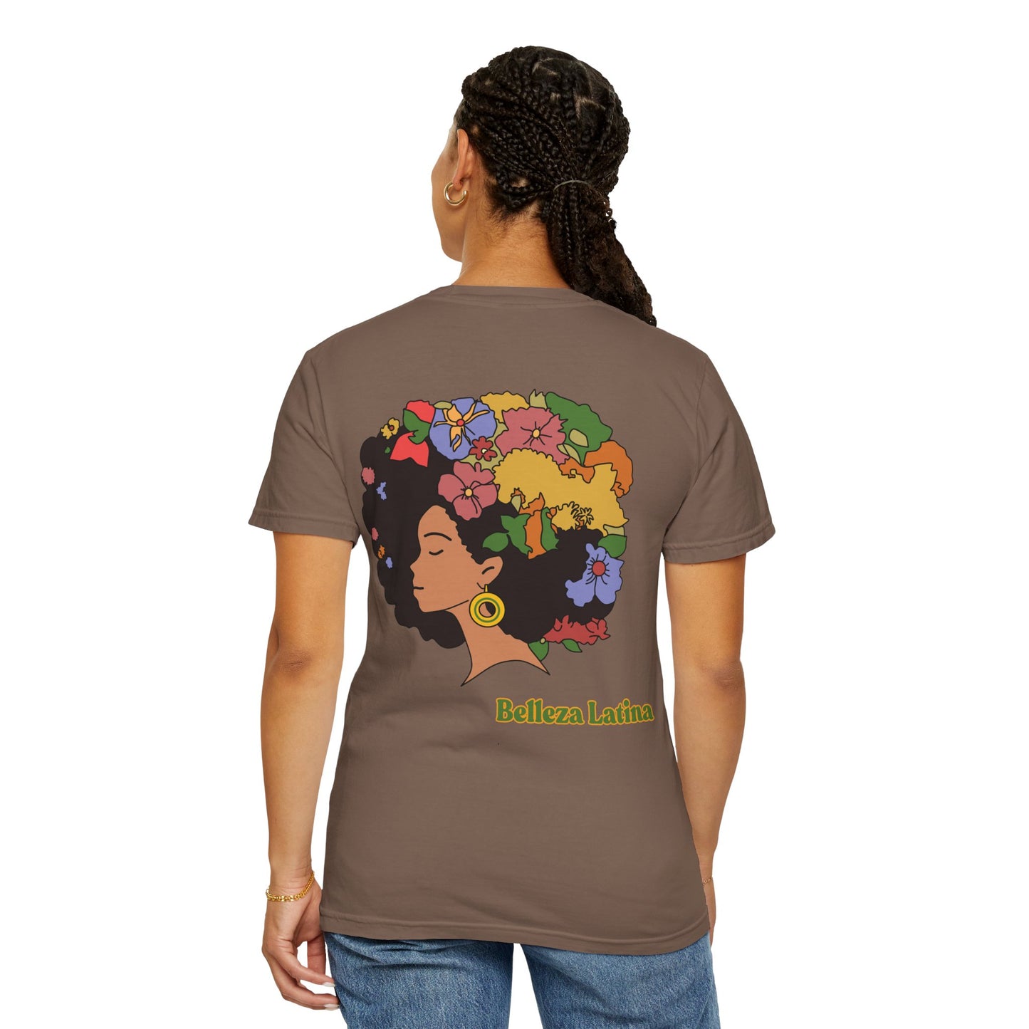 Graphic Tee - Afro Latina Belleza Latina Design
