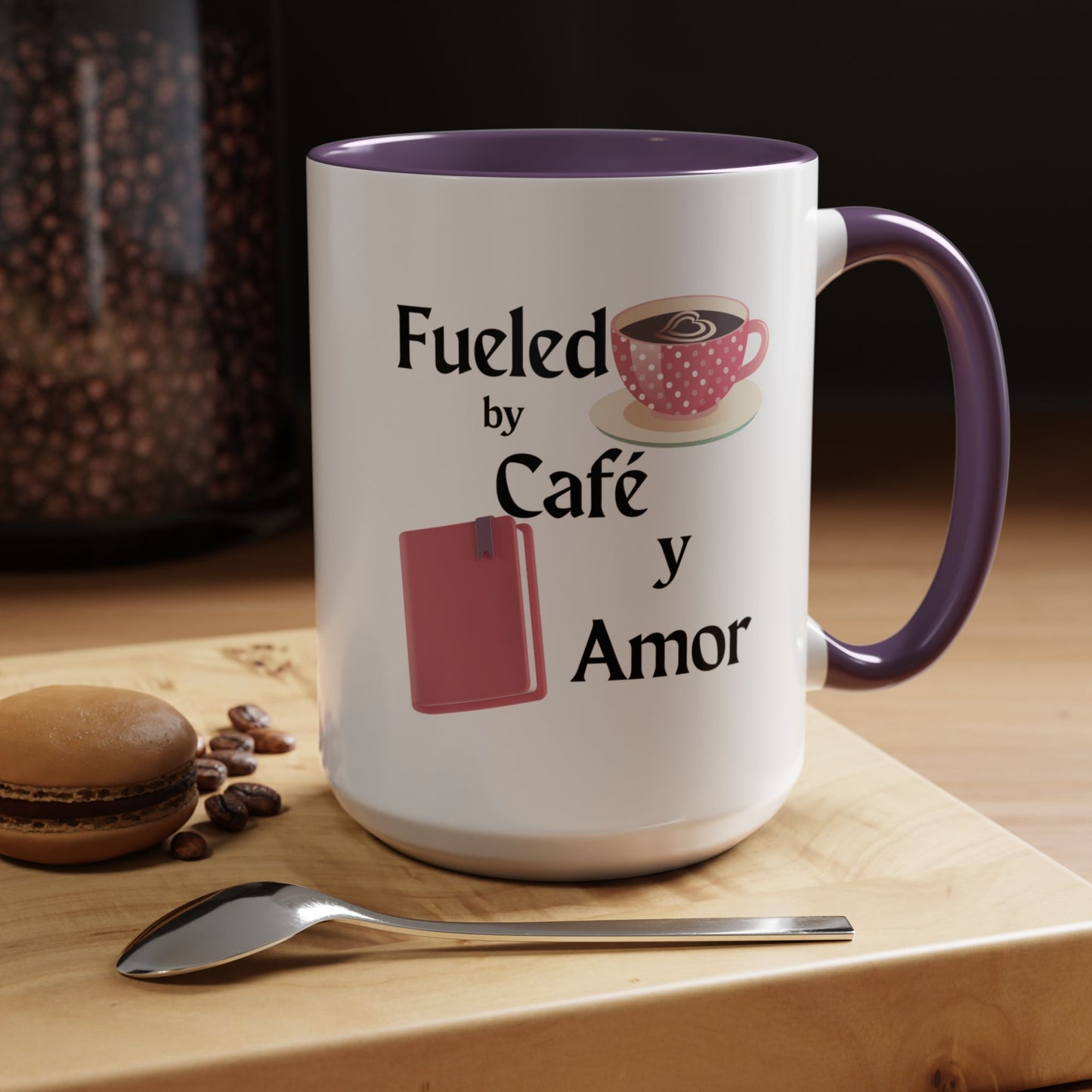 Coffee Lover Mug 11oz - Fueld by café y amor