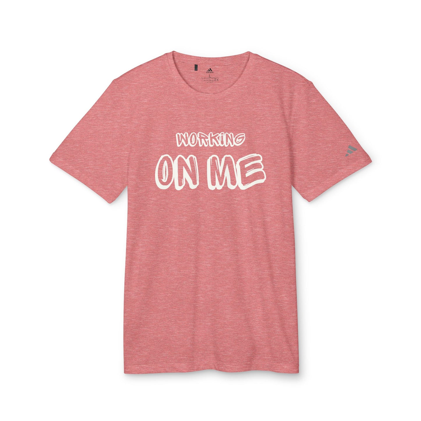 Working on Me adidas® Unisex Sport T-shirt
