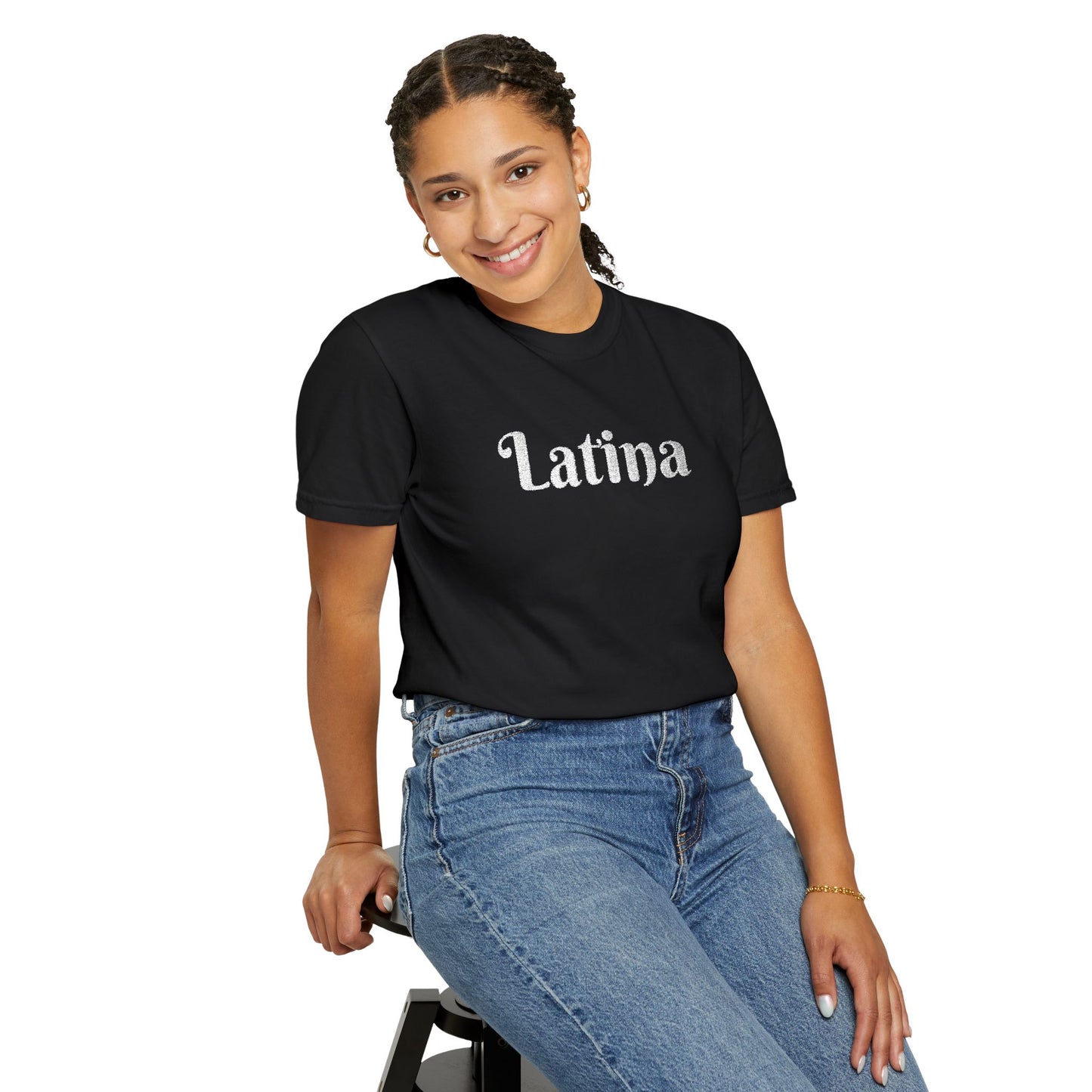 Embroidered Latina T-shirt