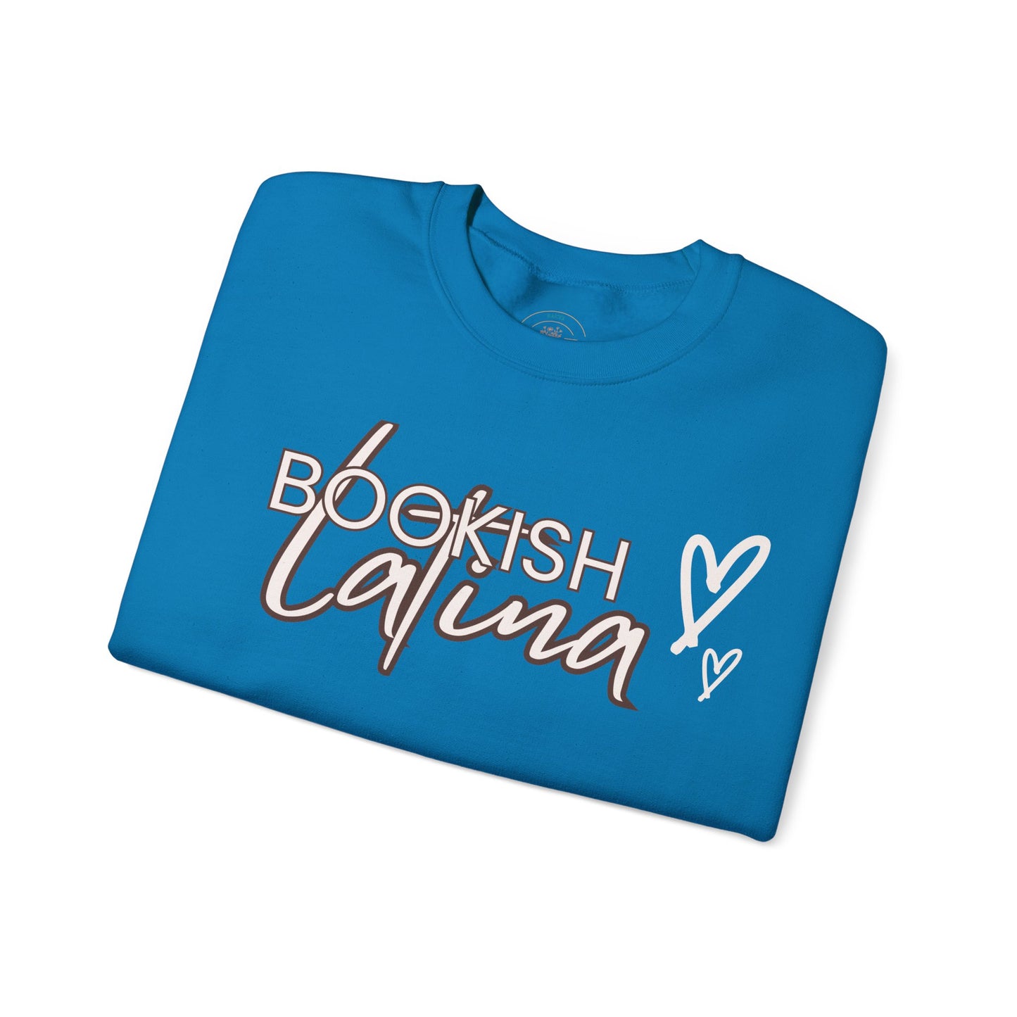 Bookish Latina Love Unisex Heavy Blend™ Crewneck Sweatshirt