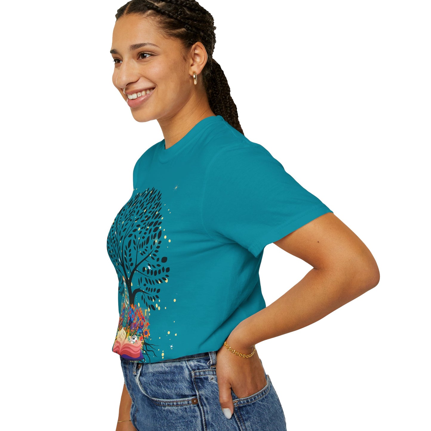 Tree of Life Unisex T-shirt with Calavera Design