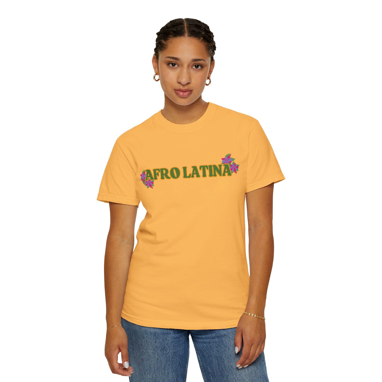 Graphic Tee - Afro Latina Belleza Latina Design