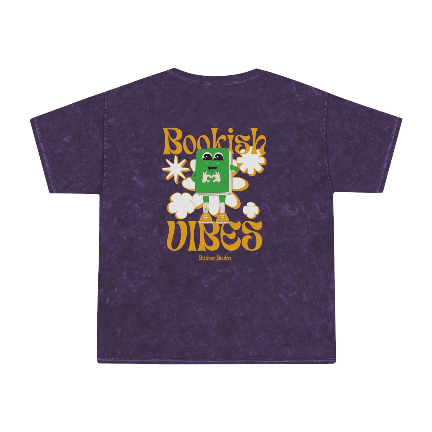 Bookish VIbes Unisex Mineral Wash T-Shirt