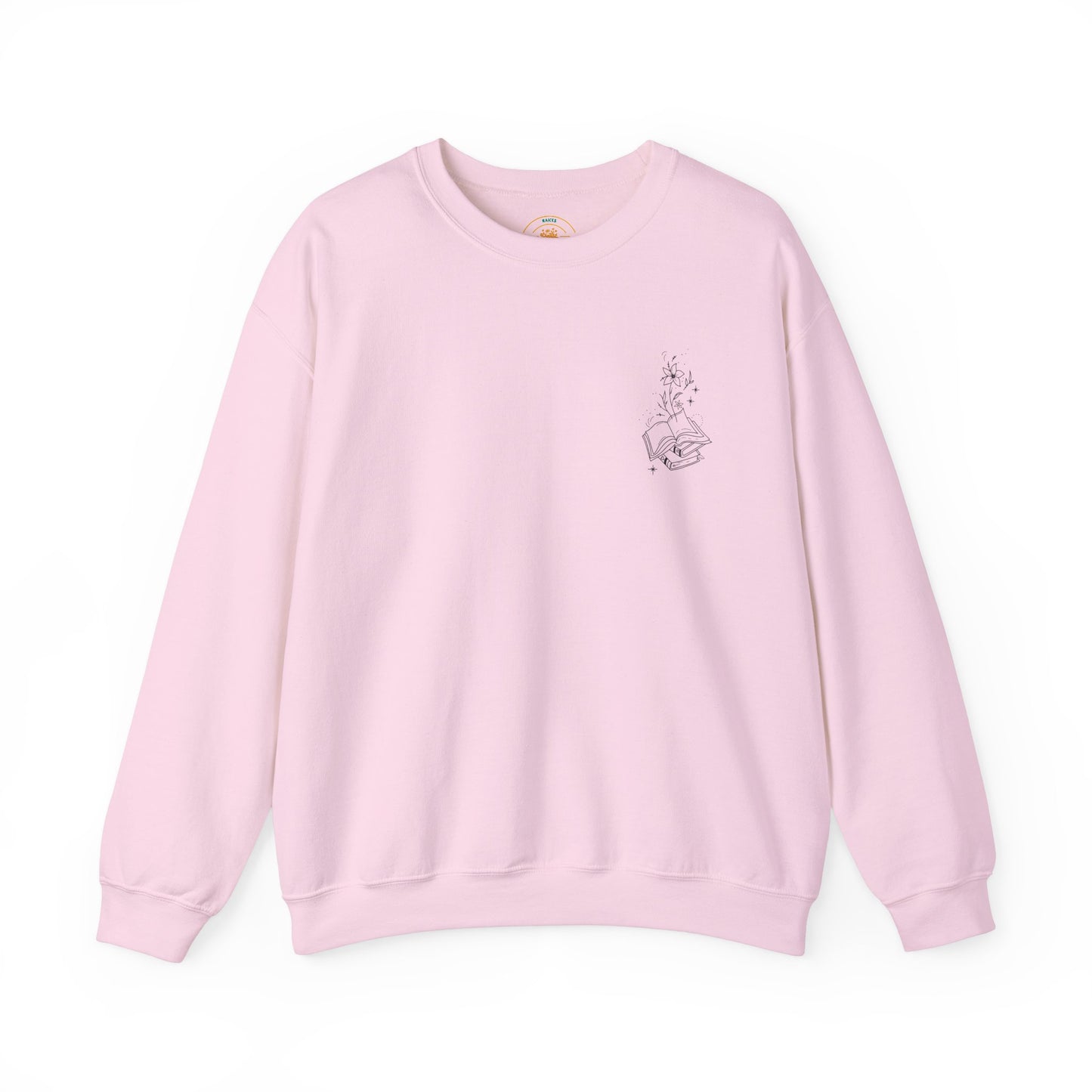 Book Lover Crewneck Sweatshirt - A book a day keeps the chisme away