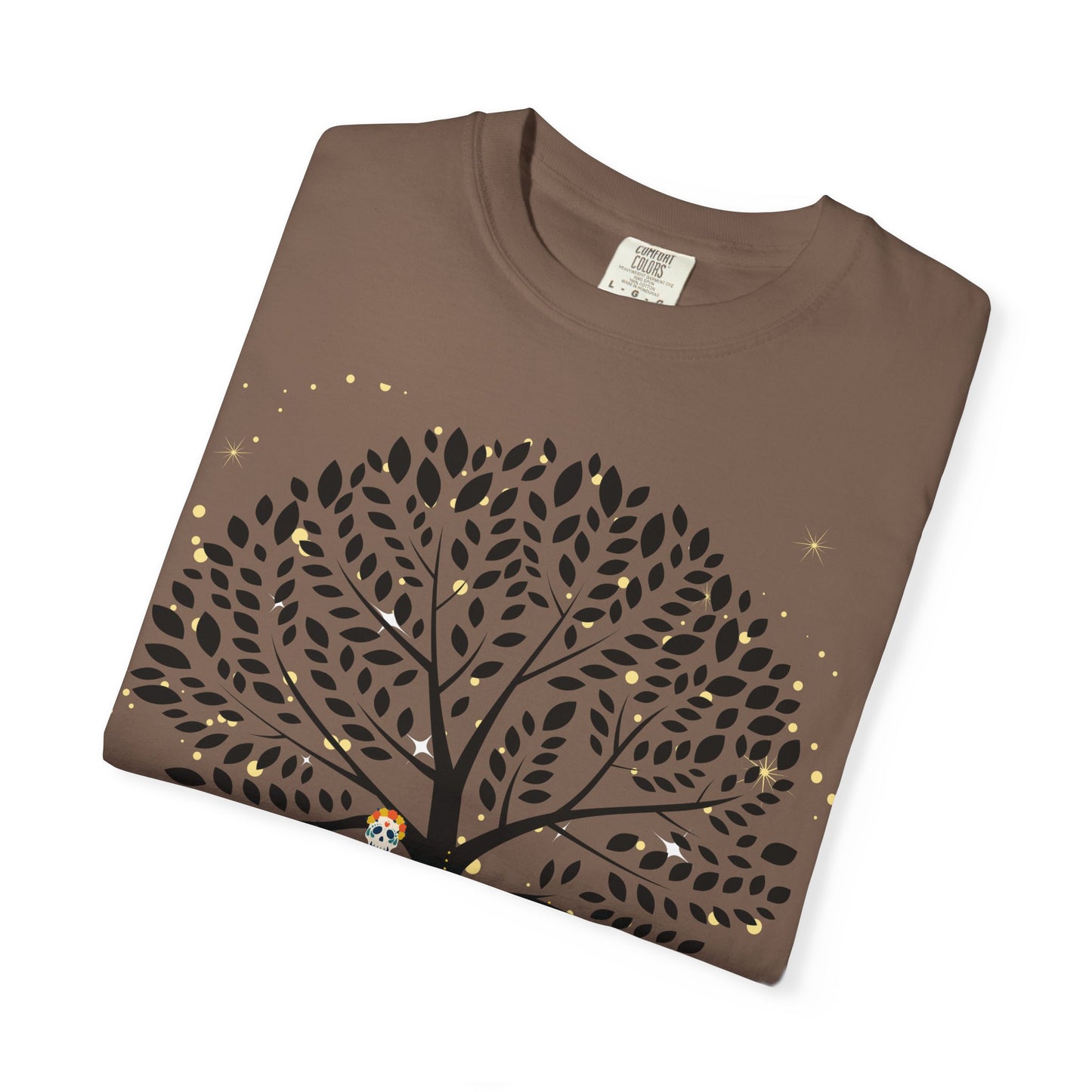 Tree of Life Unisex T-shirt with Calavera Design