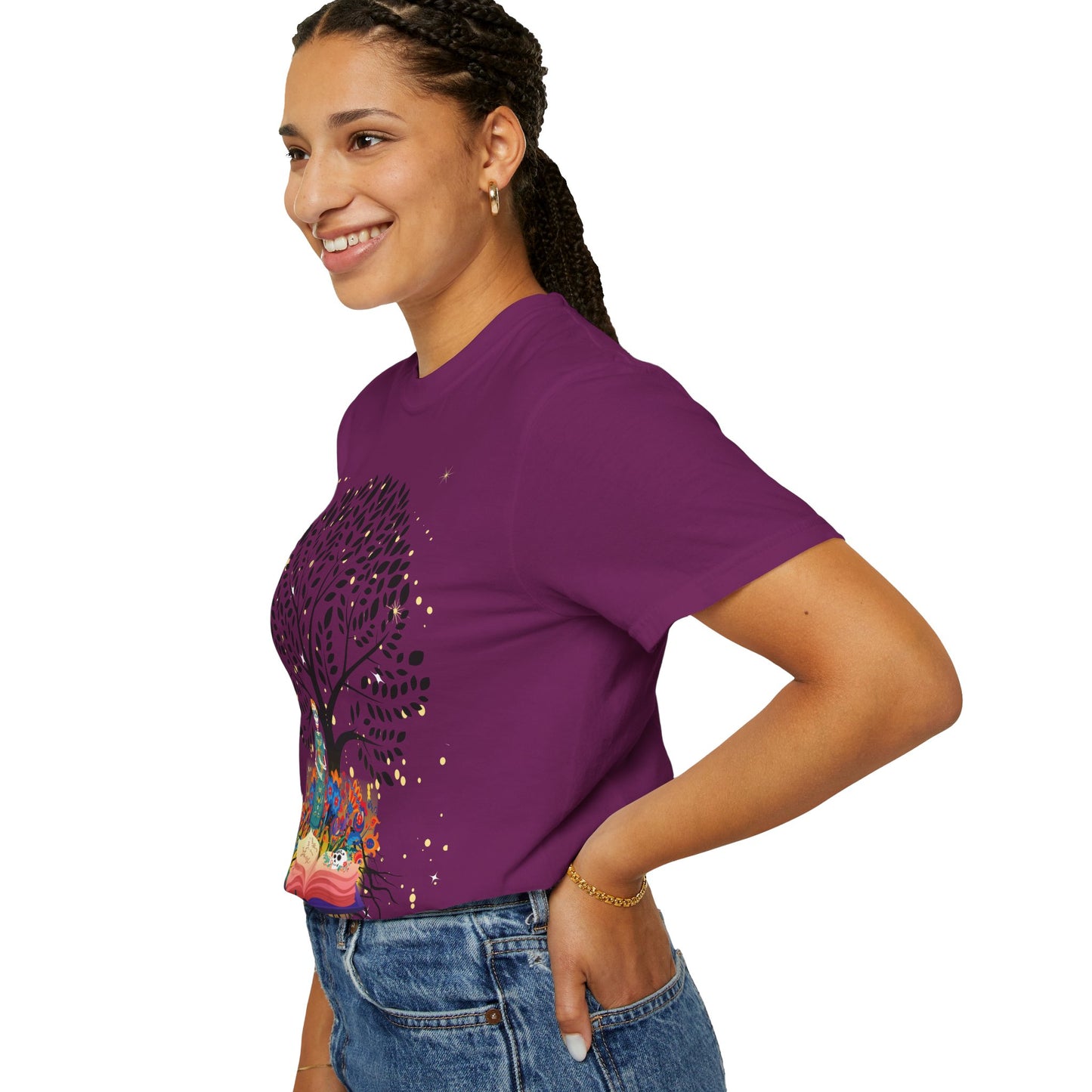 Tree of Life Unisex T-shirt with Calavera Design