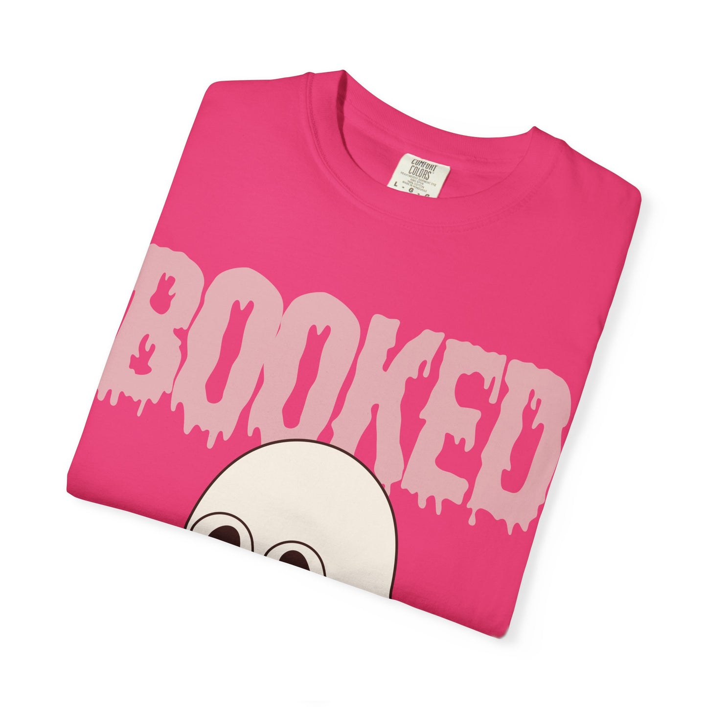 Booked Ghost with Coffee Unisex T-shirt