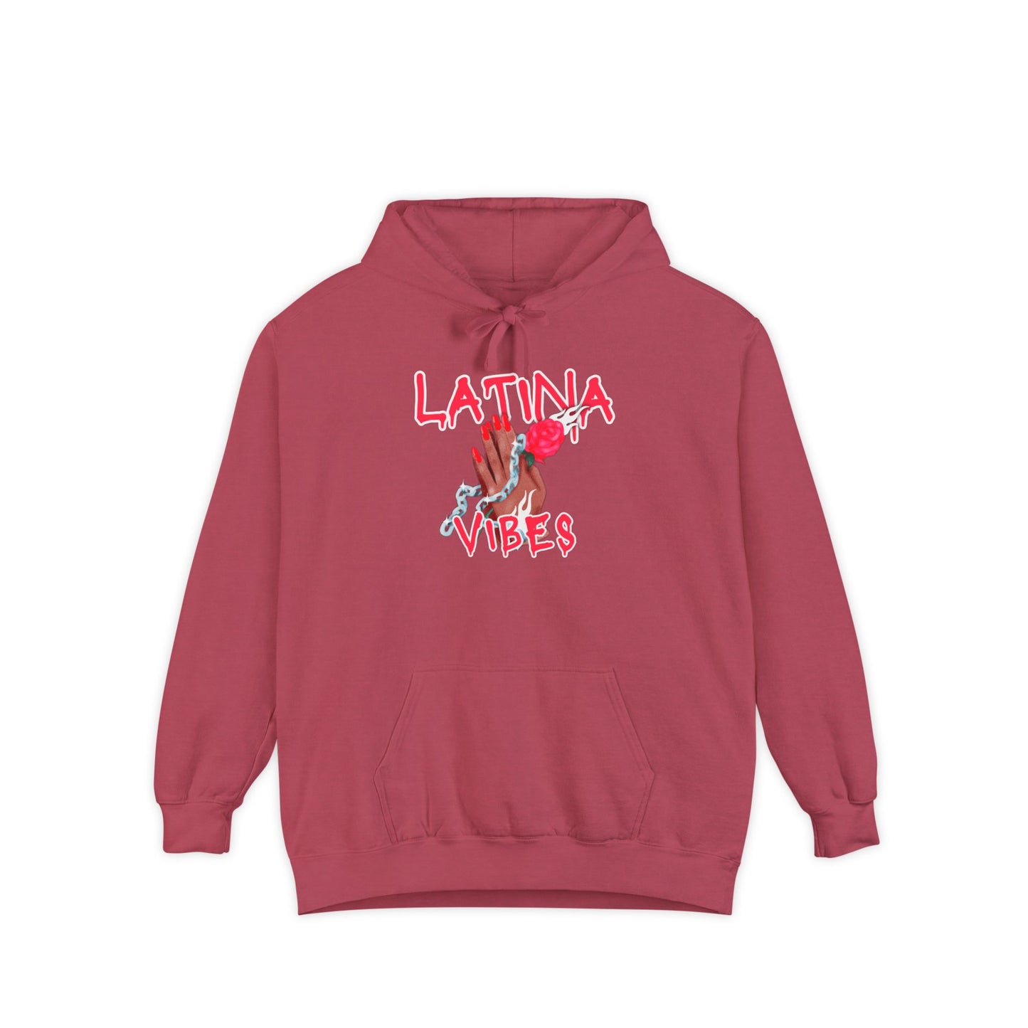 Garment-Dyed Hoodie - Latina Vibes
