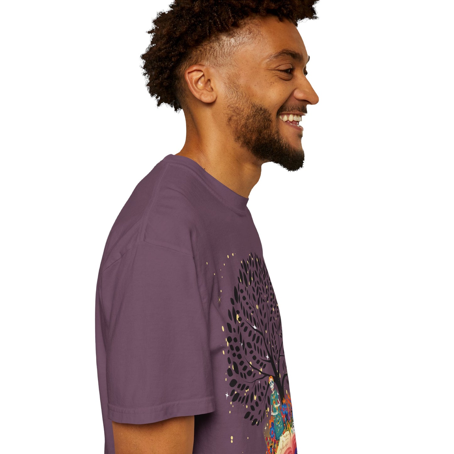 Tree of Life Unisex T-shirt with Calavera Design