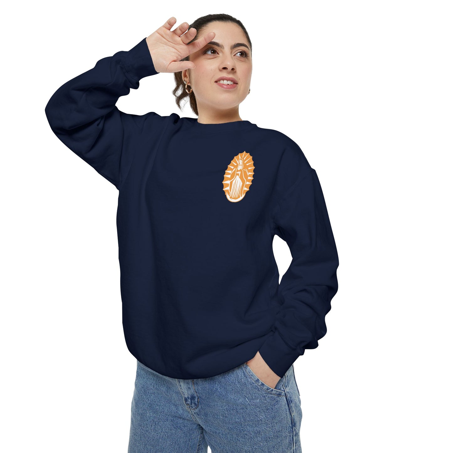 Virgencita Prayer Unisex Sweatshirt