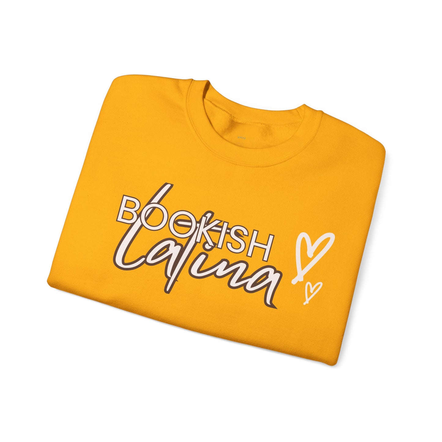 Bookish Latina Love Unisex Heavy Blend™ Crewneck Sweatshirt