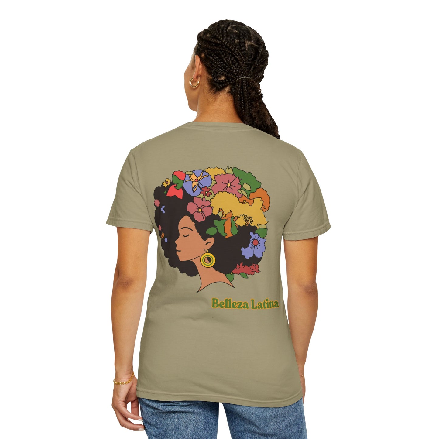 Graphic Tee - Afro Latina Belleza Latina Design